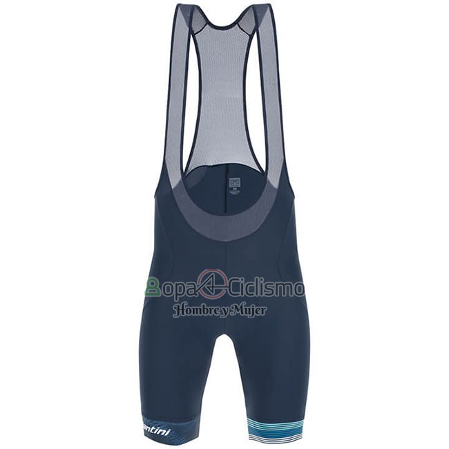 Tour Down Under Ropa Ciclismo Culotte Corto 2019 Men Mangas Cortas Azul